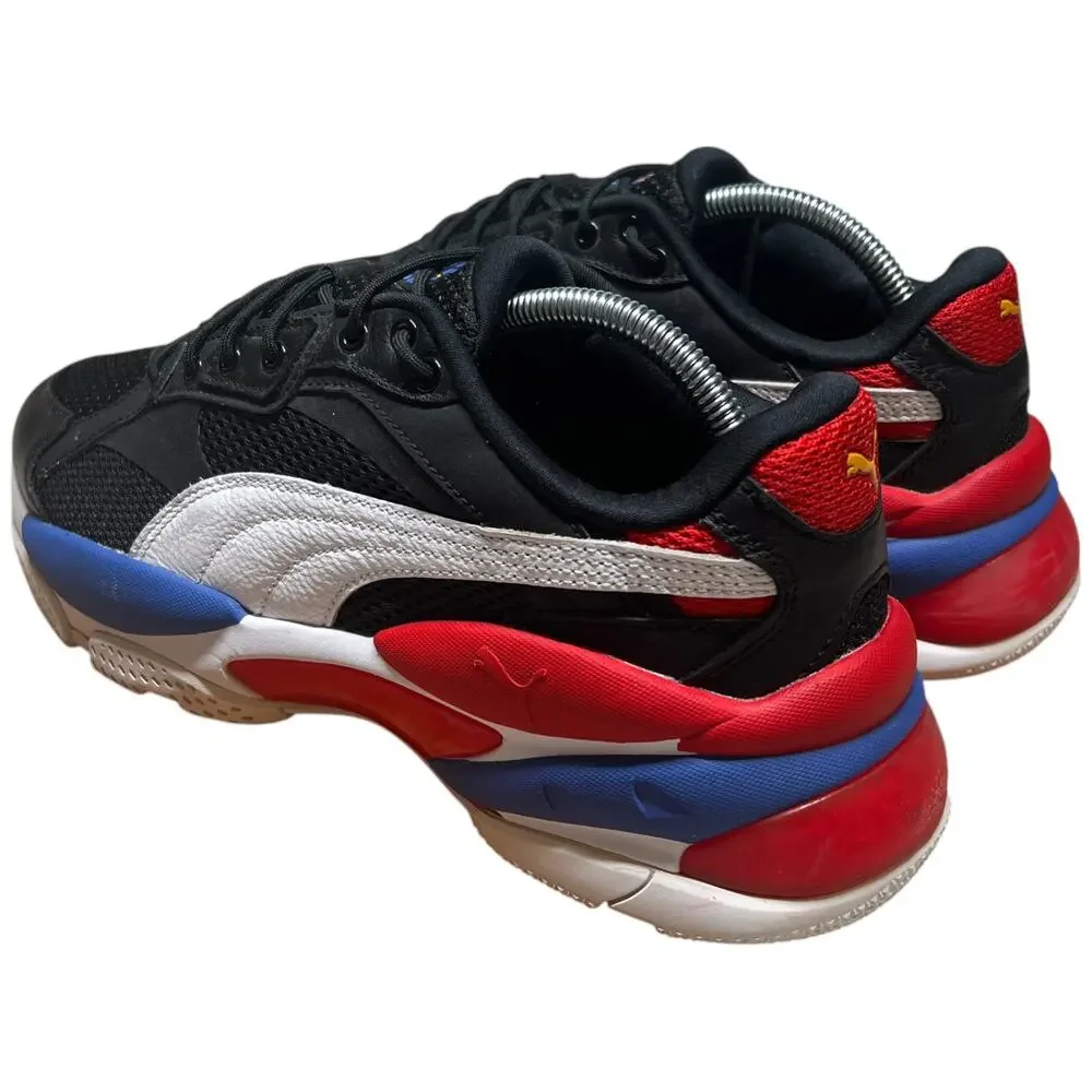 PUMA Lqdcell Epsilon Men's 9.5 Black Dazzling Blue Training Shoe Sneakers